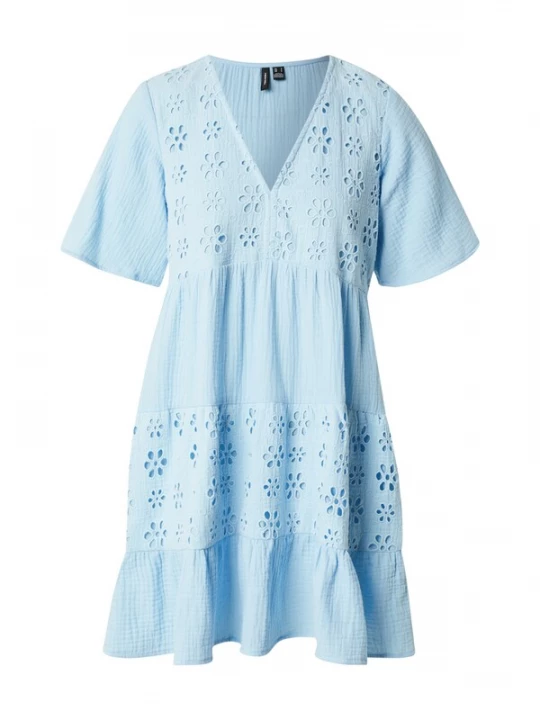 Foto van product VERO MODA Jurk 'VMNATALI' lichtblauw