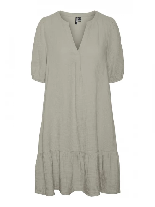 Foto van product VERO MODA Jurk 'VMNATALI' zilvergrijs