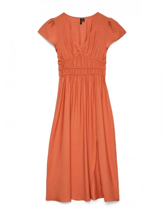 Foto van product VERO MODA Jurk 'VMNELLIE' oranje