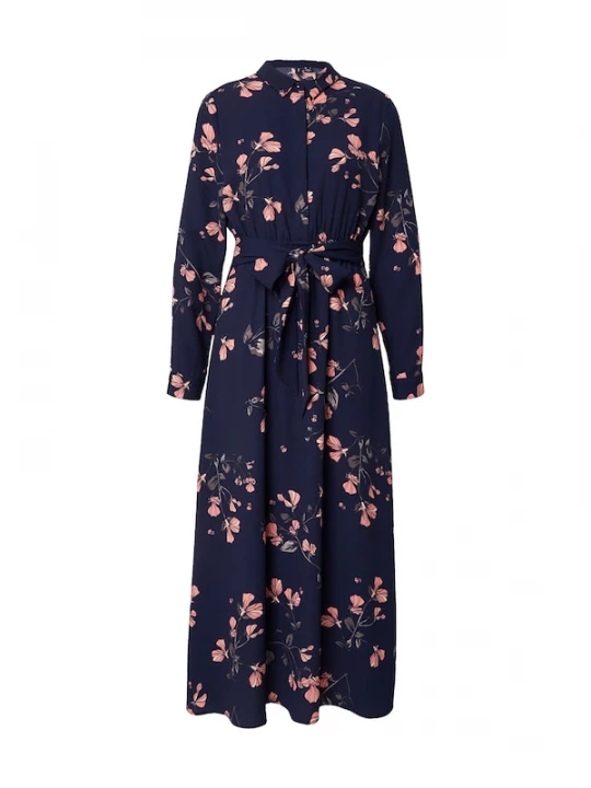 Foto van product VERO MODA Jurk 'VMNEWHALLIE' navy / rose-goud