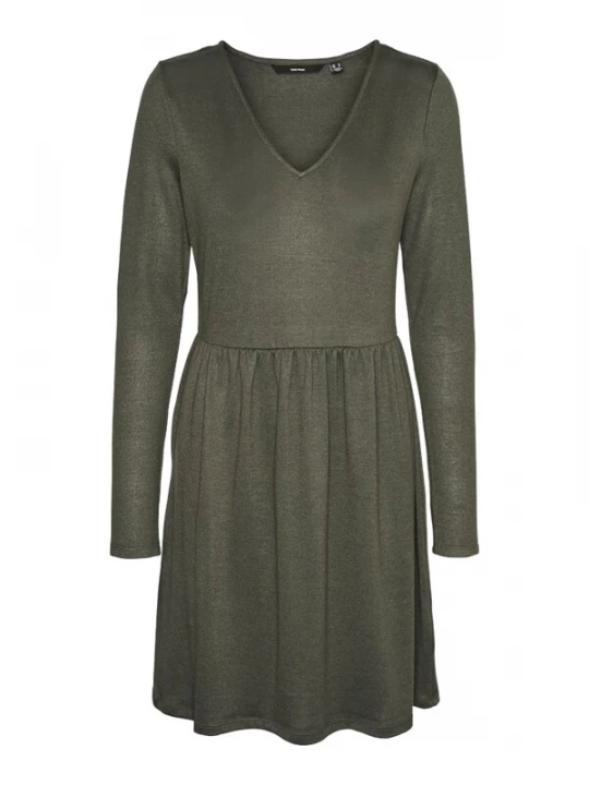 Foto van product VERO MODA Jurk 'VMOLIVE' kaki