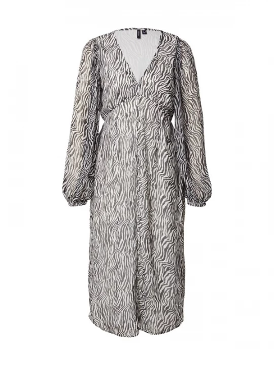 Foto van product VERO MODA Jurk 'VMSmilla' zwart / wit
