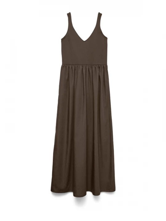 Foto van product VERO MODA Jurk 'VMVALLY' chocoladebruin