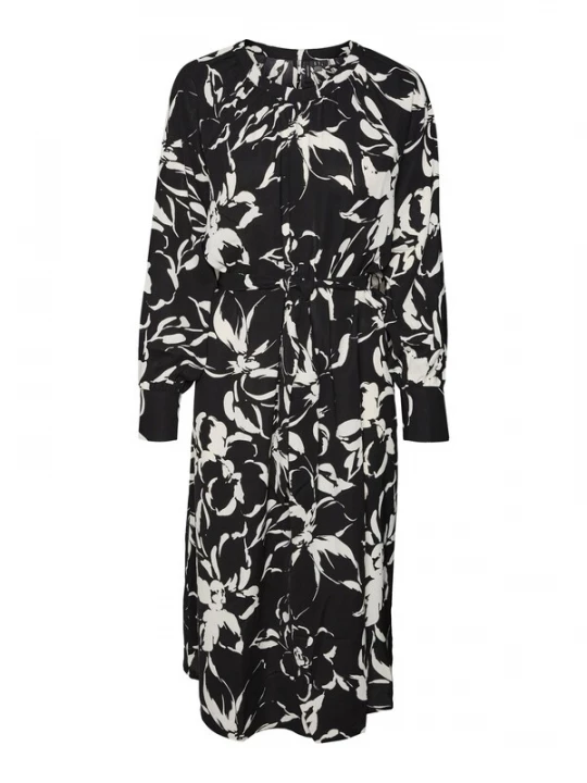 Foto van product VERO MODA Jurk zwart / wit