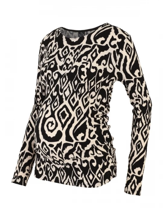 Foto van product Vero Moda Maternity Shirt 'VMMFriga Ida' crème / zwart
