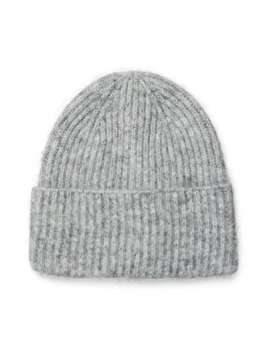 Foto van product VERO MODA Muts 'VMSILVA' grijs gemêleerd