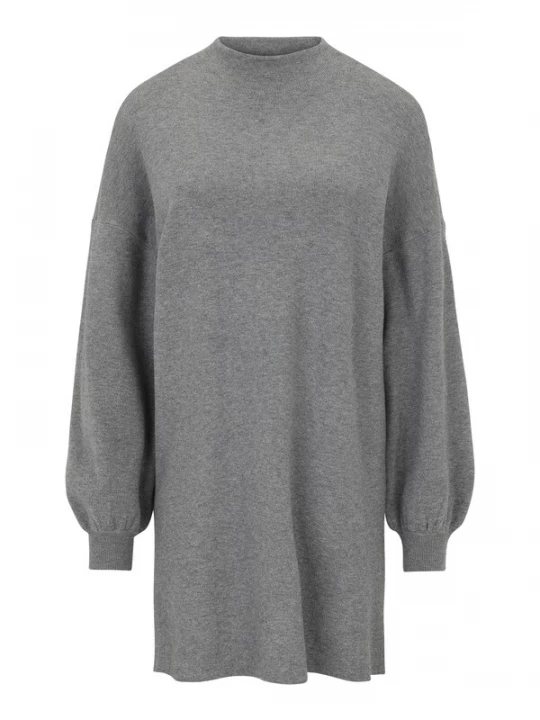 Foto van product Vero Moda Petite Gebreide jurk 'VMNANCY' grijs gemêleerd