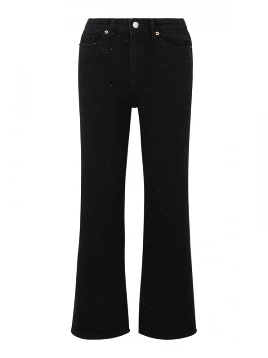 Foto van product Vero Moda Petite Jeans 'VMTESSA' black denim / wit