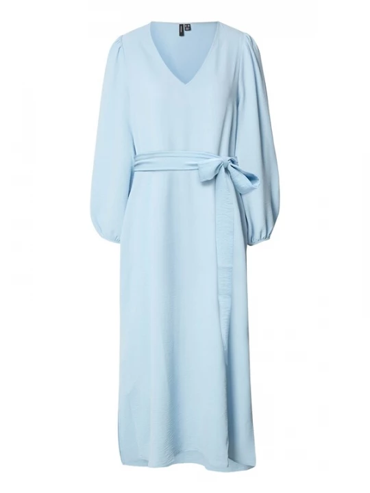 Foto van product Vero Moda Petite Jurk 'VMALVA' lichtblauw
