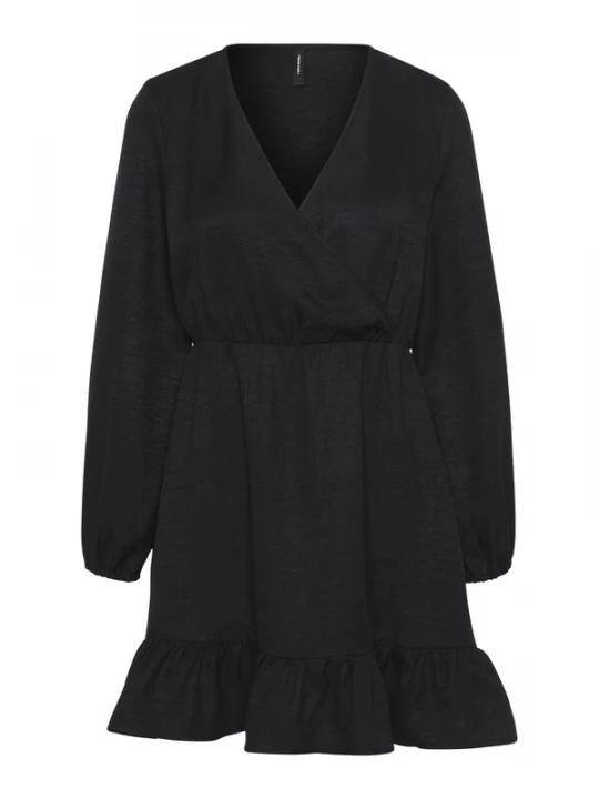 Foto van product Vero Moda Petite Jurk 'VMELLIE' zwart