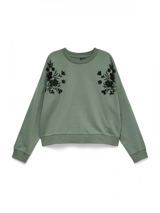 Foto van product Vero Moda Petite Sweatshirt groen / zwart