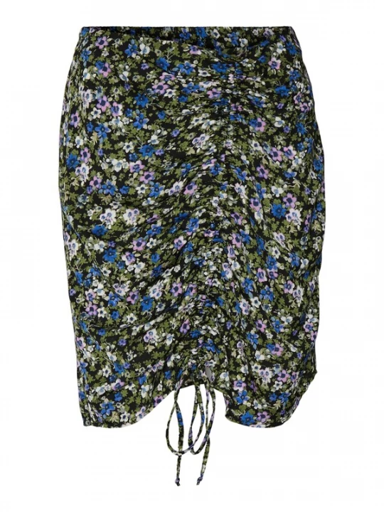 Foto van product VERO MODA Rok 'Abby' royal blue / koningsblauw / appel / sering / zwart