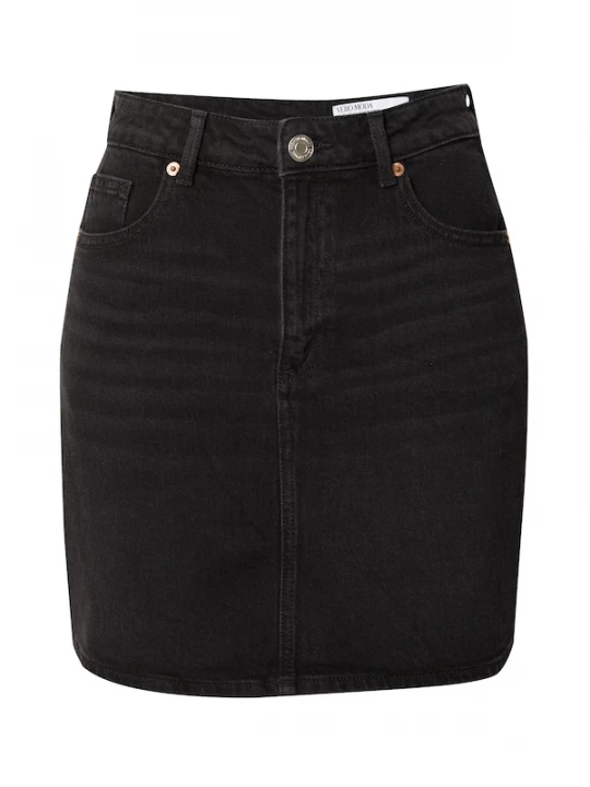Foto van product VERO MODA Rok 'Tessa' black denim