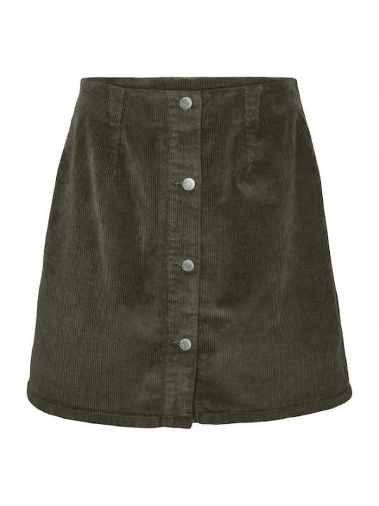 Foto van product VERO MODA Rok 'VMEtta' olijfgroen