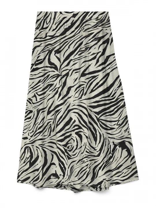 Foto van product VERO MODA Rok 'VMJosie' taupe / zwart