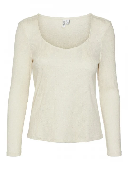 Foto van product VERO MODA Shirt '10315093' offwhite