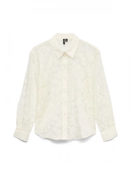 Foto van product VERO MODA Shirt '10340599' offwhite