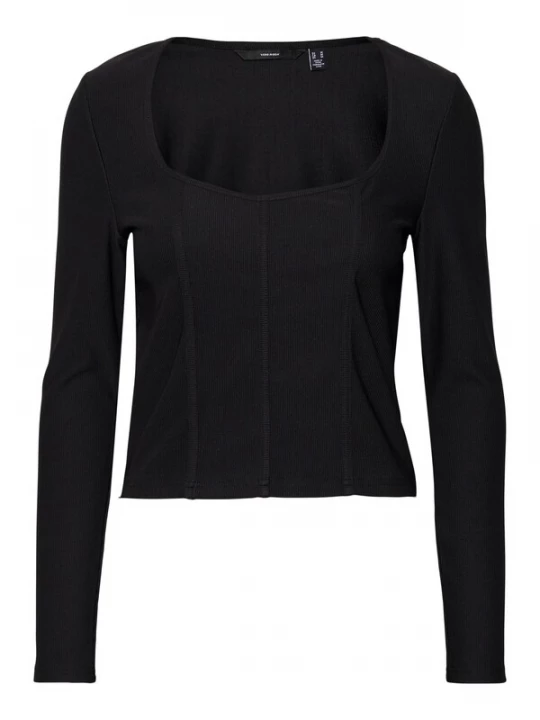 Foto van product VERO MODA Shirt 'ASTA' zwart