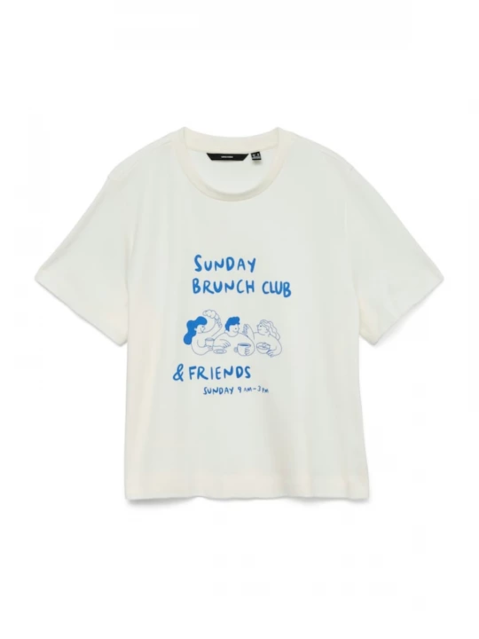 Foto van product VERO MODA Shirt blauw / wit