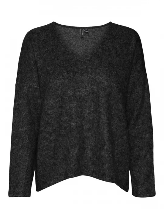 Foto van product VERO MODA Shirt 'Lis' zwart gemêleerd