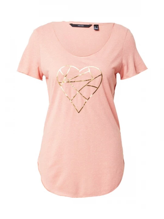 Foto van product VERO MODA Shirt 'LUA' goud / rosa