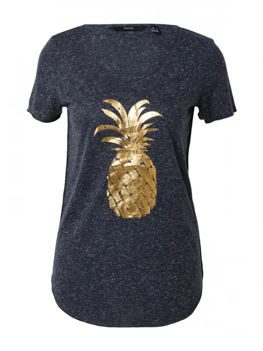 Foto van product VERO MODA Shirt 'LUA' navy / goud