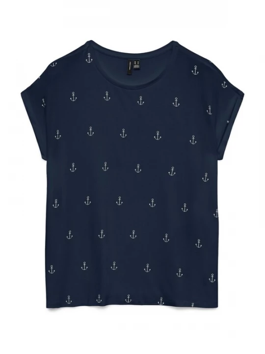 Foto van product VERO MODA Shirt navy / wit