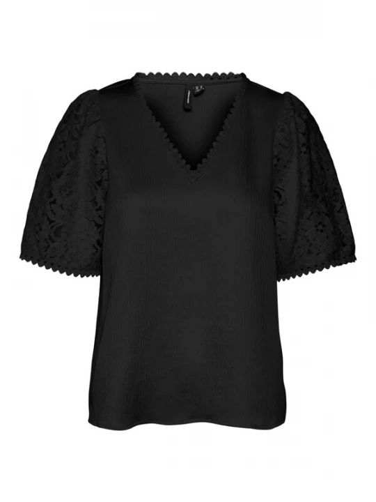 Foto van product VERO MODA Shirt 'Pritti' zwart