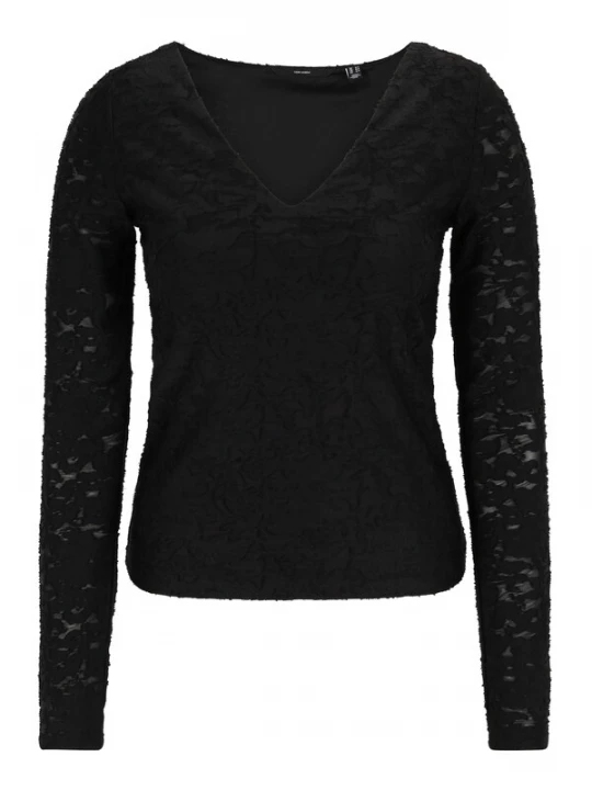 Foto van product VERO MODA Shirt 'RIVA' zwart