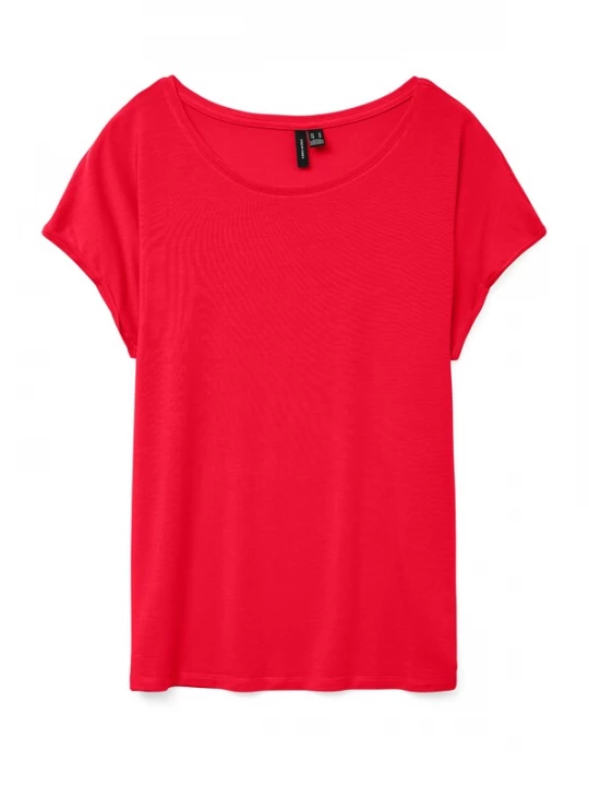 Foto van product VERO MODA Shirt 'VMAva' knalrood