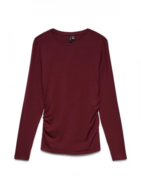 Foto van product VERO MODA Shirt 'VMAva Sarah' bordeaux