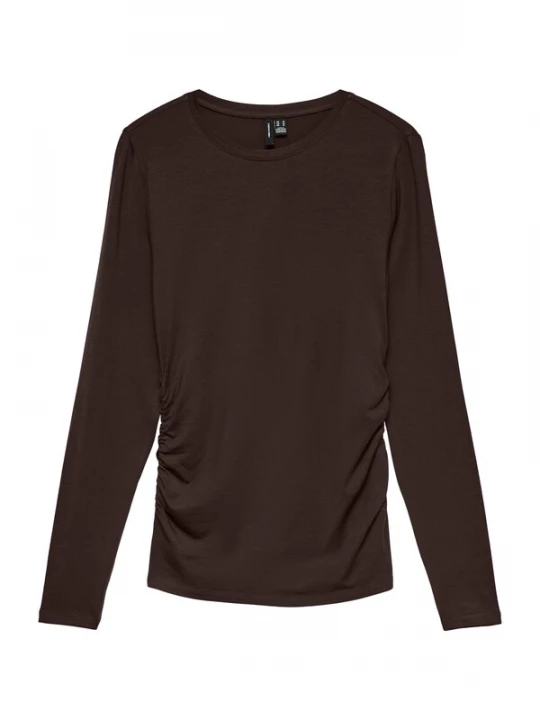 Foto van product VERO MODA Shirt 'VMAva Sarah' donkerbruin