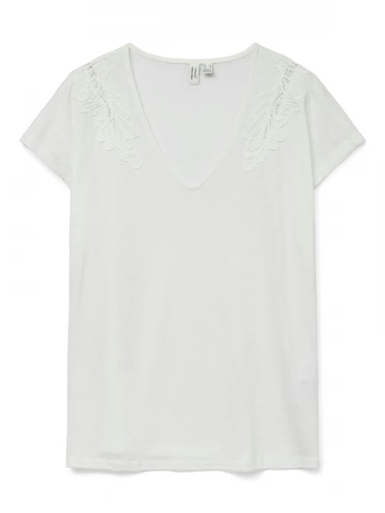 Foto van product VERO MODA Shirt 'VMBILSA' wit