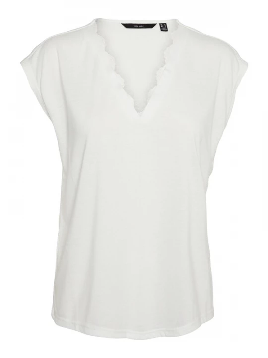 Foto van product VERO MODA Shirt 'VMCarrie' natuurwit