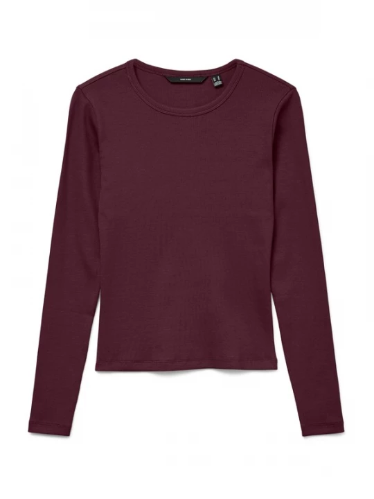 Foto van product VERO MODA Shirt 'VMCHLOE' wijnrood
