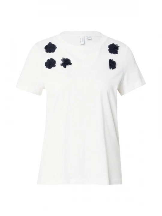 Foto van product VERO MODA Shirt 'VMFINETTE' zwart / wit