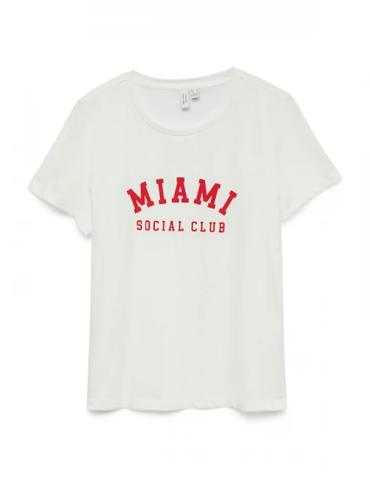 Foto van product VERO MODA Shirt 'VMJIDA' rood / wit