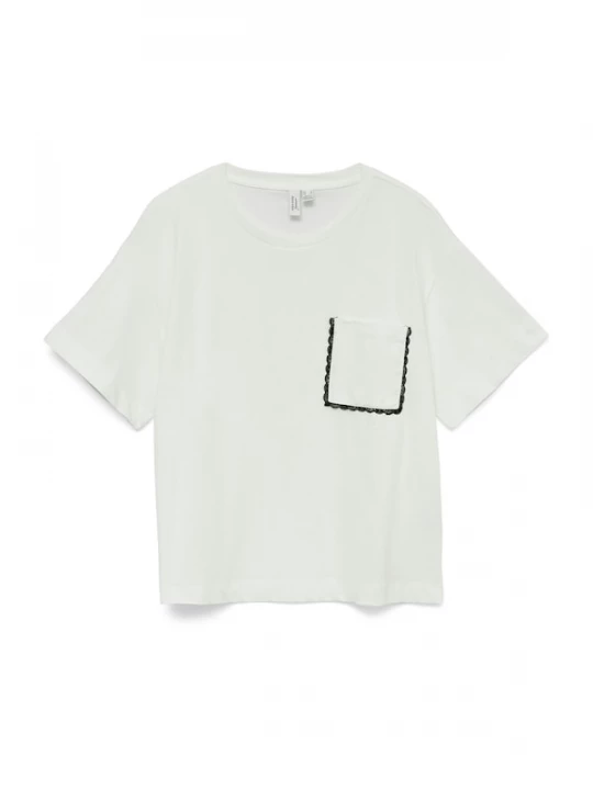 Foto van product VERO MODA Shirt 'VMJUMBO' zwart / wit