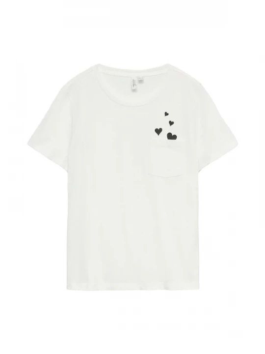 Foto van product VERO MODA Shirt 'VMKARMA' zwart / wit