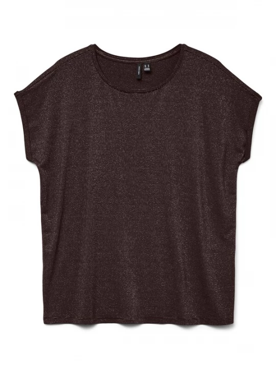 Foto van product VERO MODA Shirt 'VMLava' bruin / zilver