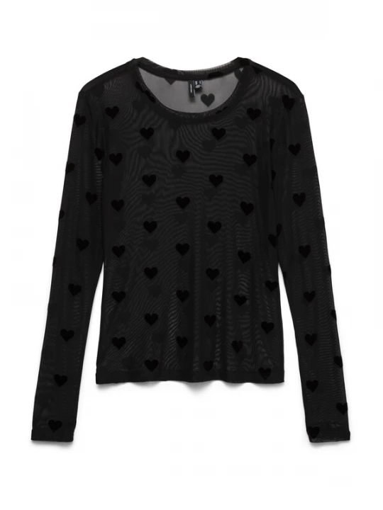 Foto van product VERO MODA Shirt 'VMLova' zwart