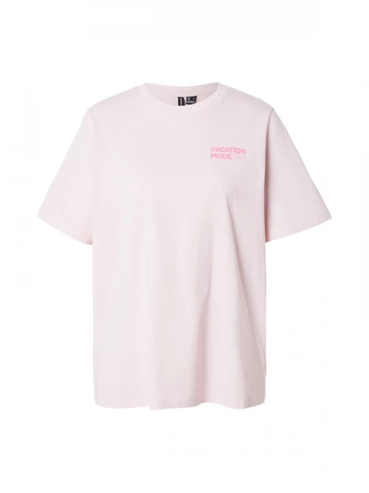 Foto van product VERO MODA Shirt 'VMMARIANE' blauw / kreeft / rosa / vuurrood