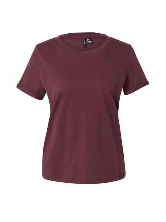 Foto van product VERO MODA Shirt 'VMPAULA' wijnrood