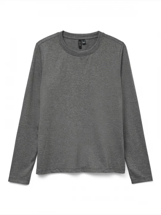 Foto van product VERO MODA Shirt 'VMPaulina' grijs gemêleerd