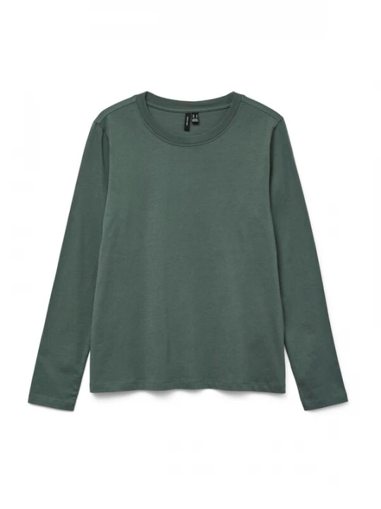 Foto van product VERO MODA Shirt 'VMPAULINA' jade groen