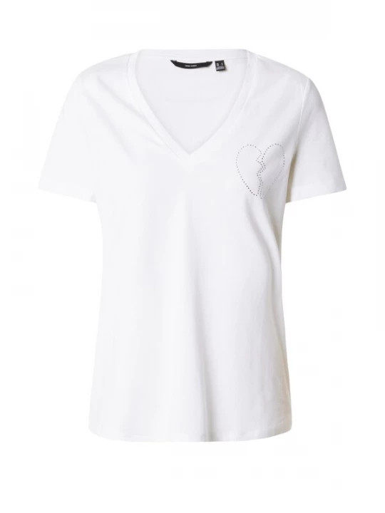 Foto van product VERO MODA Shirt 'VMRIGA VANESSA' offwhite