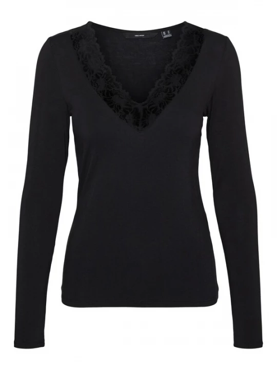 Foto van product VERO MODA Shirt 'VMRosa' zwart