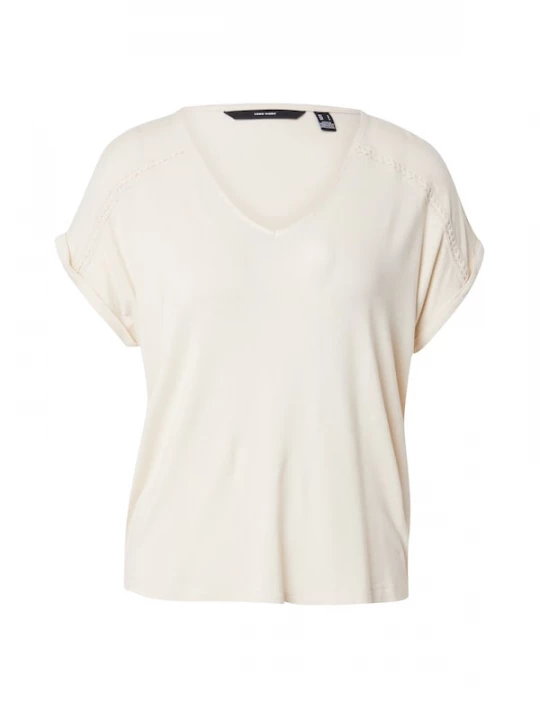 Foto van product VERO MODA Shirt 'VMVanessa' crème