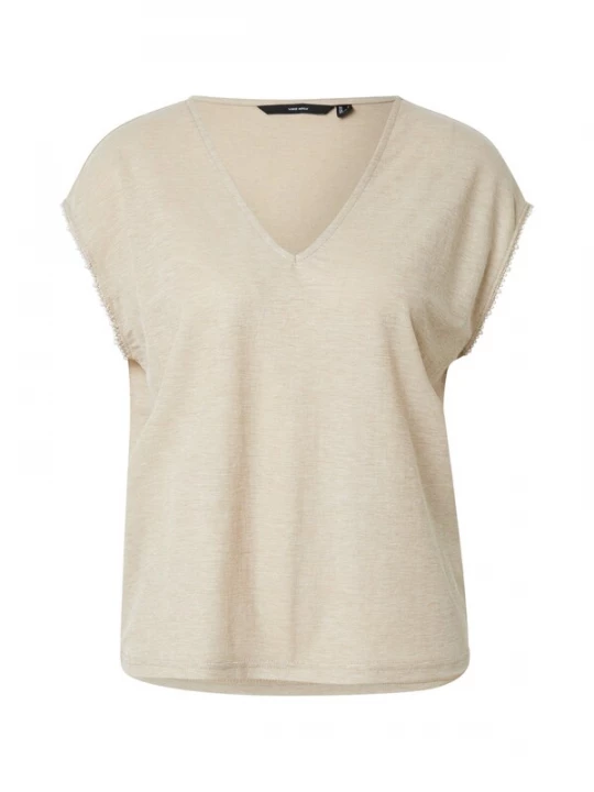 Foto van product VERO MODA Shirt 'VMVIPS' beige