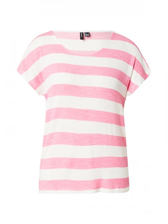 Foto van product VERO MODA Shirt 'VMWide' rosa / wit